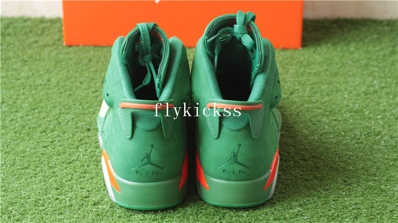 Authentic Air Jordan 6 Gatorade Green